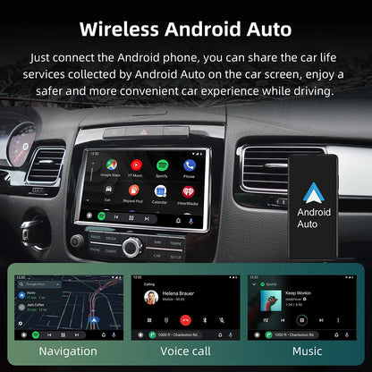 Wireless CarPlay Retrofit Box For Volkswagen Touareg RNS850 2011-2017 8 Inch Android Auto For Apple CarPlay Vw Navigation Mirror