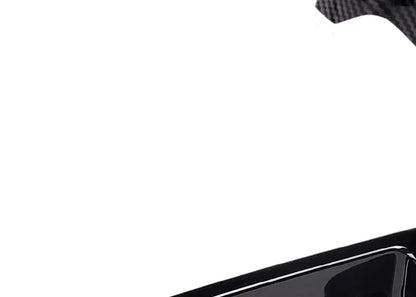 For BMW 3 Series F30 F31 2012-2019 MP Rear Bumper Diffuser LipCarbon M Tech Diffusor Body Kit M Sport Gloss Black 320i 328i