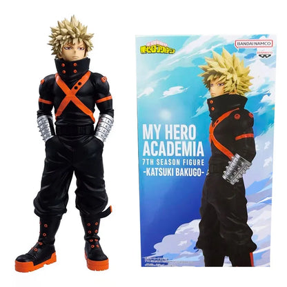 Original BANPRESTO My Hero Academia 7TH SEASON FIGURE Katsuki Bakugo Figure Anime Model Genuine Boxed Toy