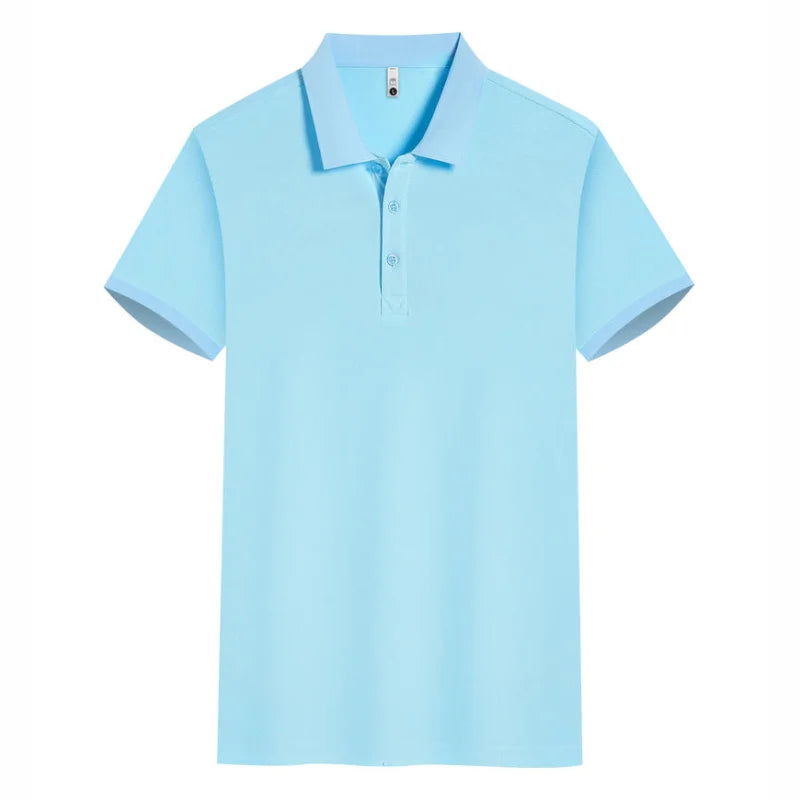 Polo Shirt Custom Logo Causal Embroidery Personal Company Brand Print Men And Women Clothing 16 Colors Summer Fashion Tops