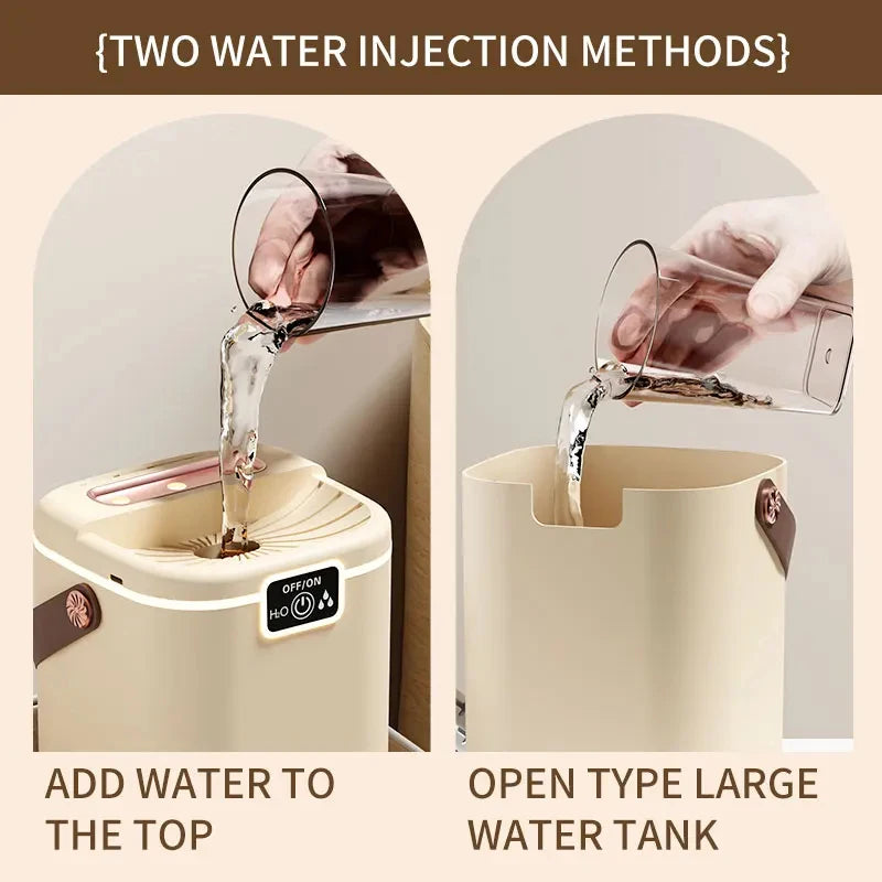 Portable Large Capacity Humidifier | 3 Nozzles High Mist USB Humidifier with Night Light for Bedroom Desk