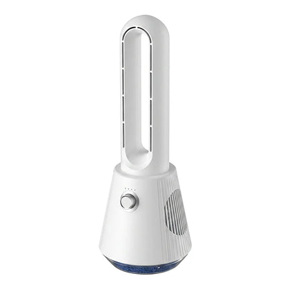 2026 Ultra Quiet Bladeless Electric Tower Fan Air Purification Circulation 3000mAh for Dormitory Desk Floor