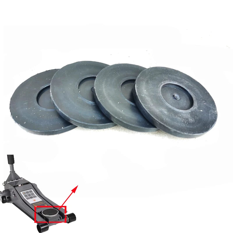Universal Car Lift Jack Stand Rubber Pads Floor Slotted Car Jack Rubber Pad Frame Protector Adapter Jacking Tool
