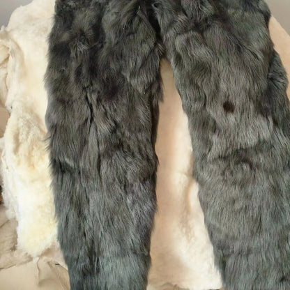 100% Genuine Sheepskin Pants Men's Thicken Long Hair Cold-proof Leather Pant Comfortable Middle-aged Elderly Dad Sheep Trousers