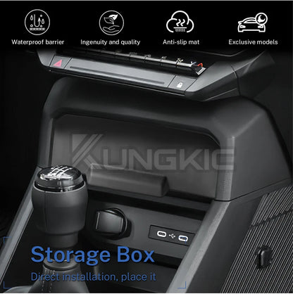 Car Central Storage Box For Dacia Duster 3 2024 2025 2026 Central Control Container Auto Dacia Duster 3 2025 Accessories
