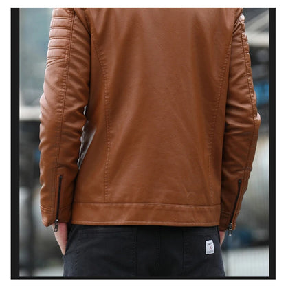 Men'S New Winter Cycling Coat, Outdoor Plus Velvet Insulated Jacket for Men, Casual Daily Jacket for Men