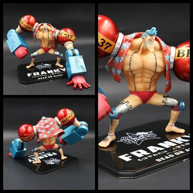 One Piece Franky Zero New World Two Years Later Battle Version Boxed Pvc Figure Anime Collectible For Adult Collectors