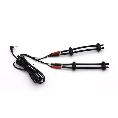Electric Shock Bdsm Cock Sheath Ball Stretcher Host Cable E-stim Penis Ring Electro Sex Toy for Men Glans Testicle Loops Massage