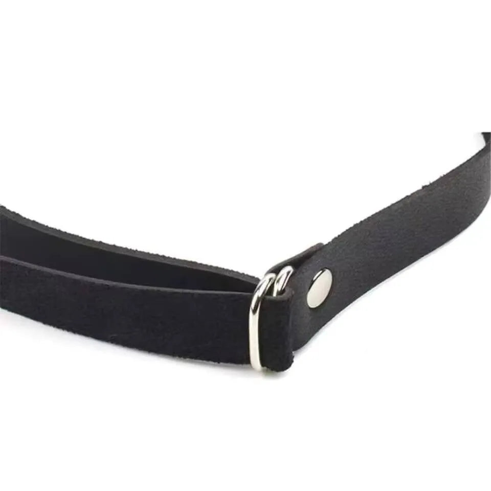SM Adult Sex Toy For Both Men And Women, Leather PVC Mouth Ball Prop, Couple Sex Training Product, Tool And Toy