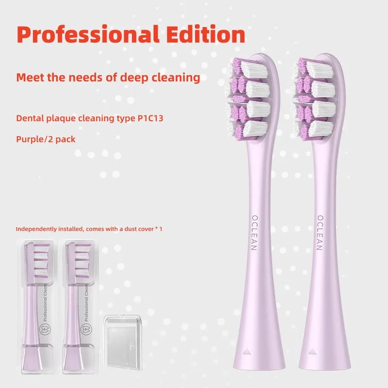 Original Electric Toothbrush Brush Heads Compatible Oclean X pro Elite Flow Z1 X10 E1 Air 2 All Series Smart Sonic Accessorie