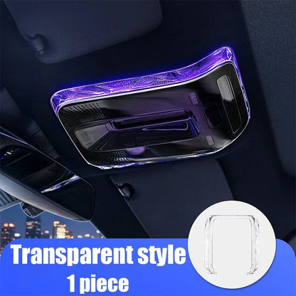 For Mercedes-Benz E-Class W214 S214 2024 car roof reading light transparent decorative frame car interior modification parts