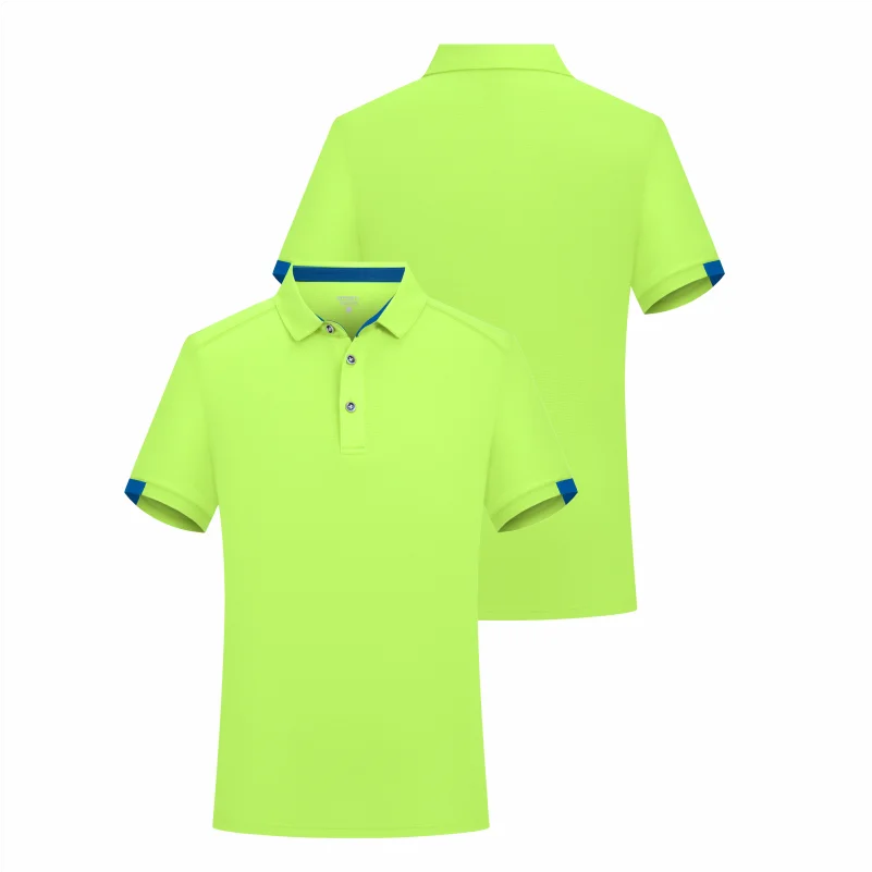 2024 Quick-drying Sports Polo Shirt Custom Design Company Brand Logo print Embroidery Breathable Lapel Short Sleeve Polo Shirts