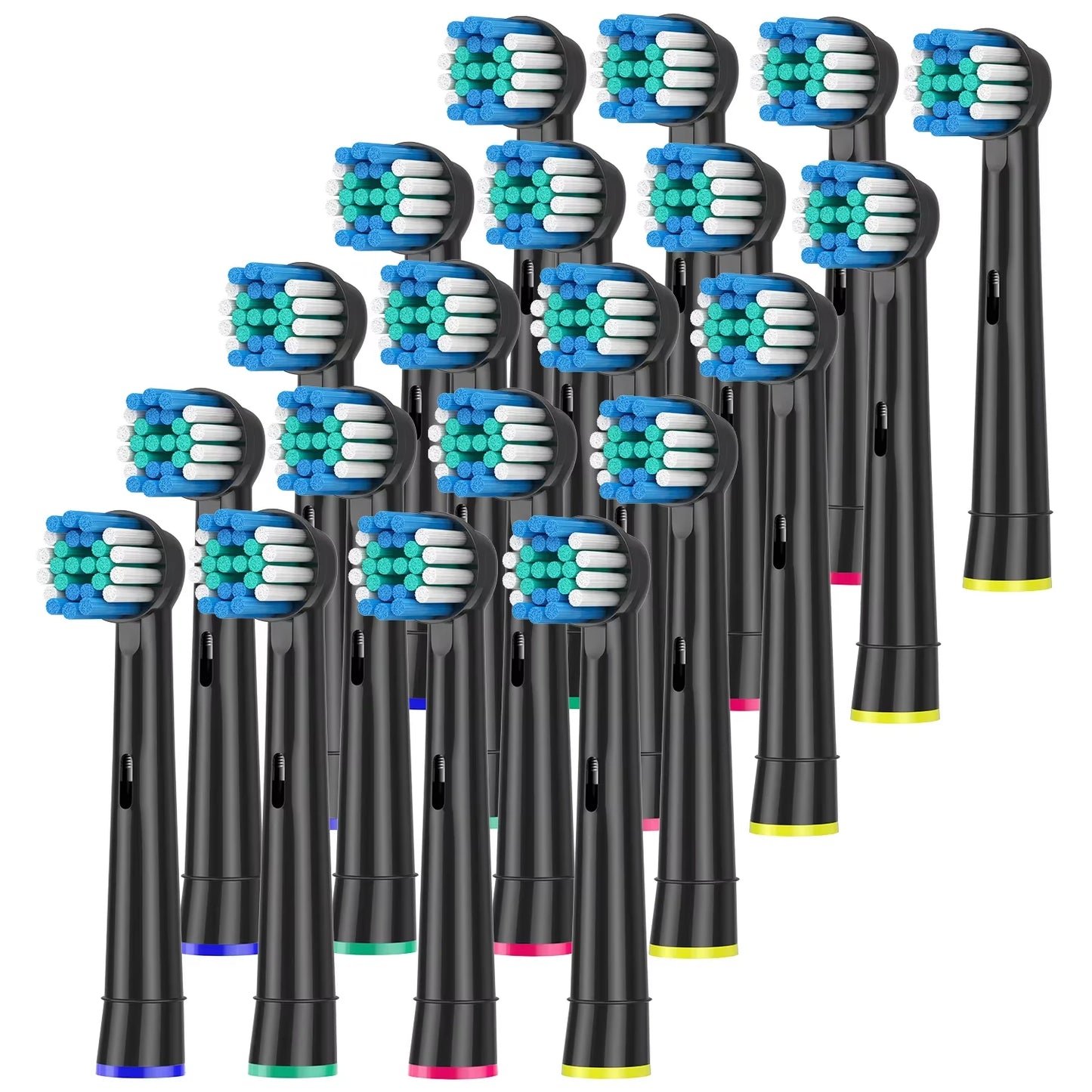4/8/12/16/20Pcs Replacement Toothbrush Heads Compatible with Oral-B Braun Professional Electric Toothbrush Heads Brush Heads