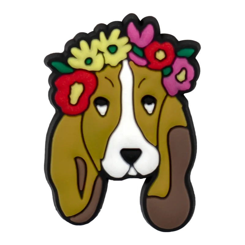 1/100pcs Dog Pins for Shoe Dachshund Corgi Chenery Bulldog Shoe Charms Shoe Accessories for Women Men Kids Gift Clog Buckles