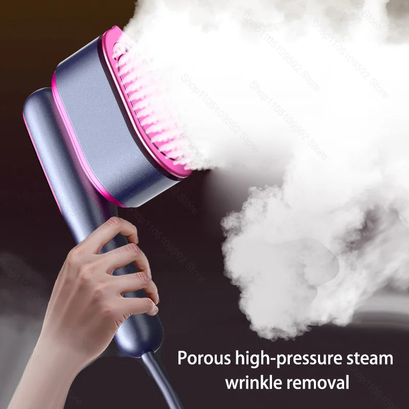 Handheld Steam Iron Household Garment Ironing Machine Strong Suction Dry Ironing Vacuum Steamer with Intelligent Handle Sensor