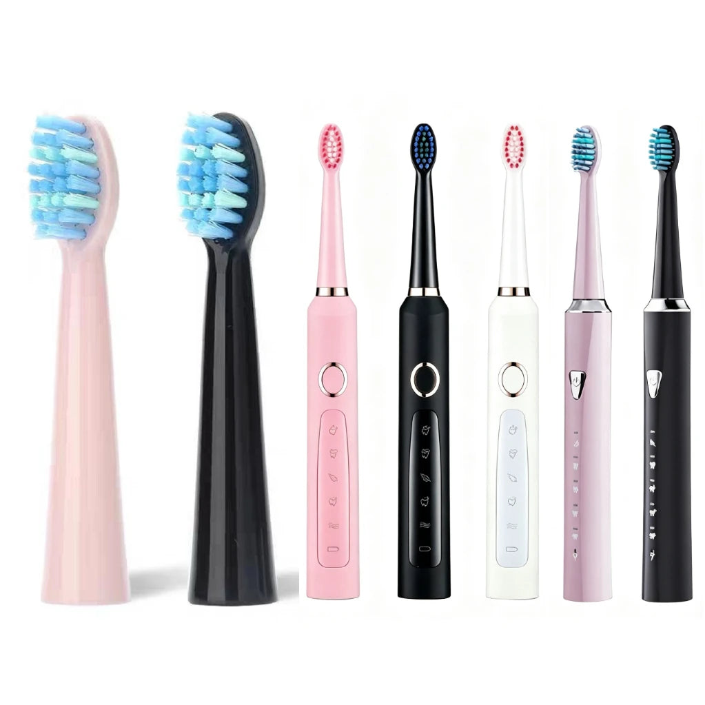 Replacement Toothbrush Heads for Coulax C7/C8 Sonico Electric Toothbrush Accessories Nozzles Bristles