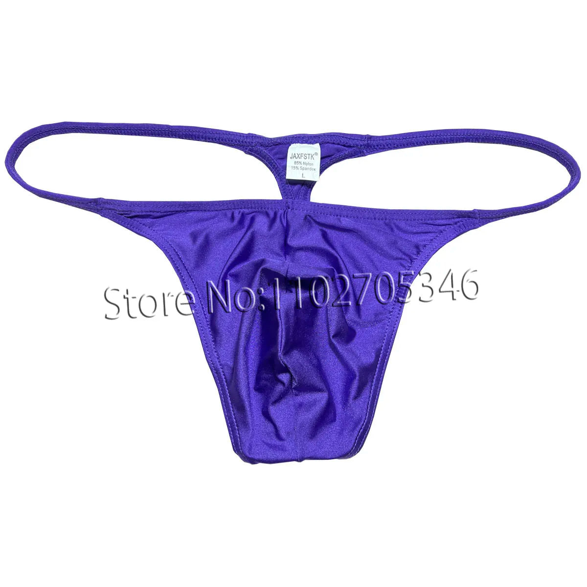 Cheeky Men's Thong Gloss Slip Tangas Soft Shiny G-strings Underwear Silky Smooth Bikini Bottoms Briefs Jockstrap Sissy Panties