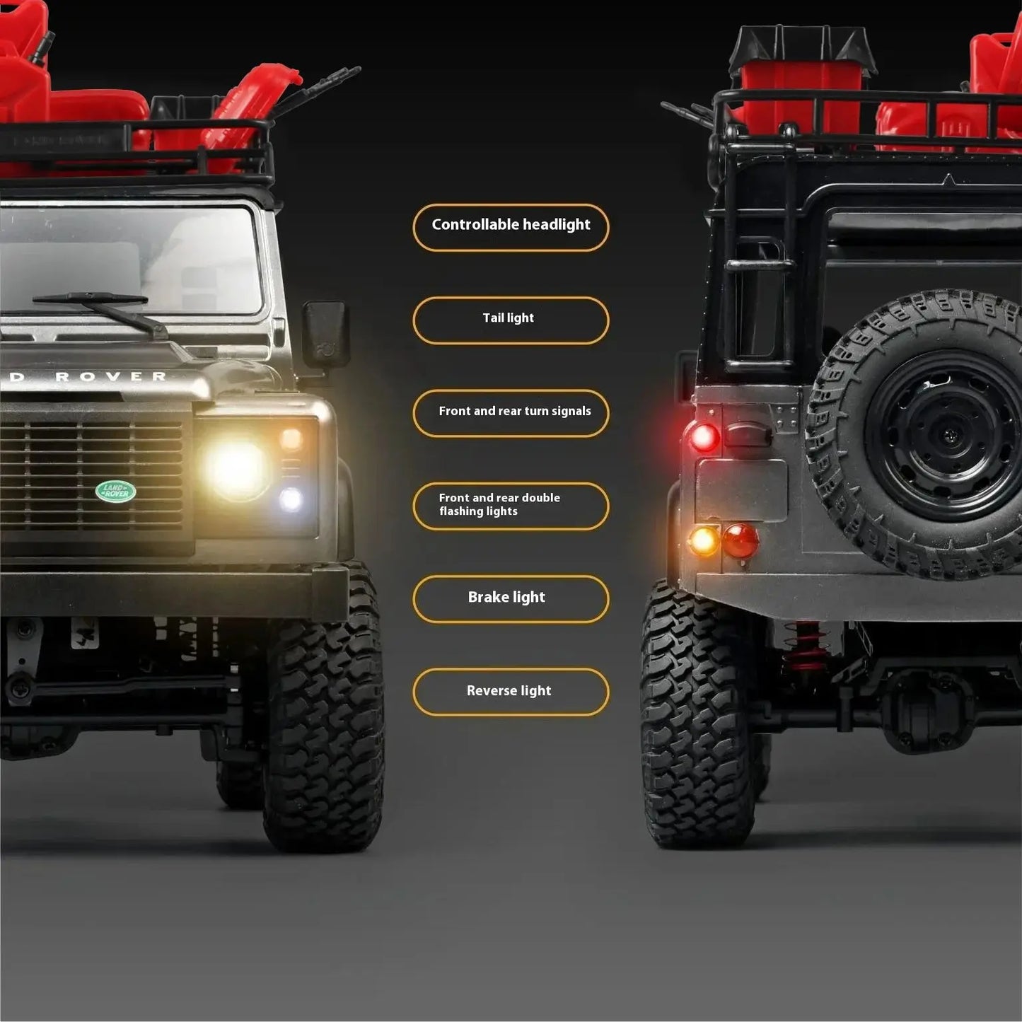 Upgrade MN99S MN98 1:12 RC Car MN Model RTR 2.4G Remote Control Car Climbing Defender 4WD RC Truck Off-road RC Toys As Kids Gift