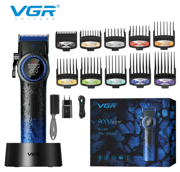 VGR Professional Hair Clipper with 12000 RPM High end Base Hair Trimmer Hair Salon Home Multi gear Adjustable Hair Clipper V-001