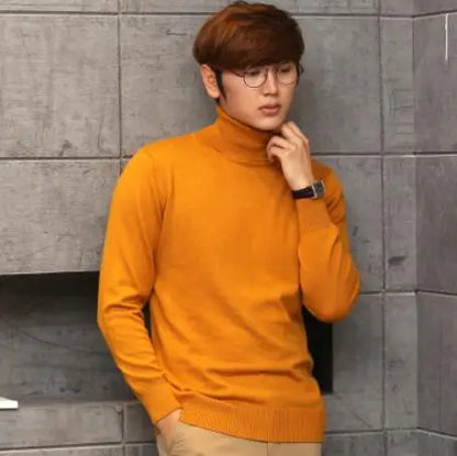 Cashmere turtleneck men sweater clothes for 2024 autumn winter jersey hombre pull homme hiver pullover men high neck sweaters