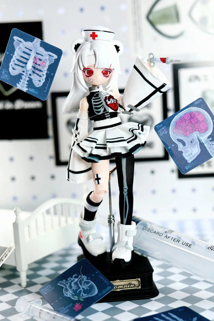 Genuine Code X Elite Agent Series 1/8 Action Figure Bjd Blind Box Cute Anime Character Model Decoration Collectible Toy Gift
