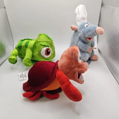 17cm Ratatouille Chameleon Plush Magnetic Sebastian Shoulder Plush Toy Kawaii Plush Stuff Toys For Friends Birthday Giftcm