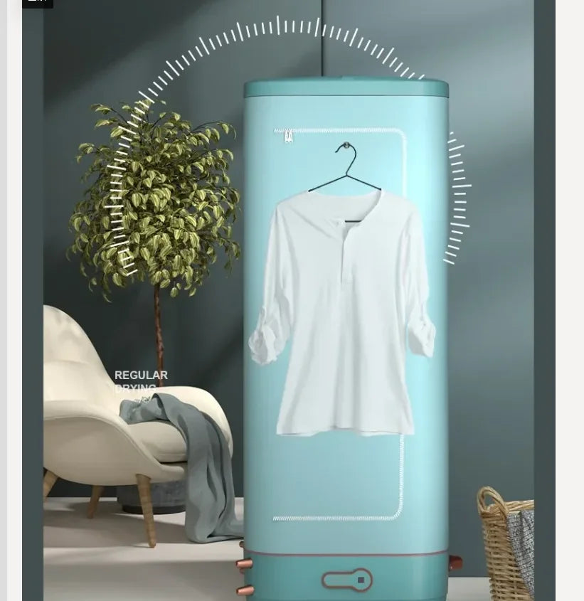 220V YANGZI Foldable Clothes Dryer Fast Drying Home Laundry Dryer Machine BDC