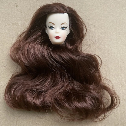 1/6 ST Face Mold Vintage Doll Heads For 30cm Solid Female Body Children Playing  Gifts