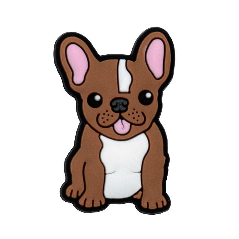1/100pcs Dog Pins for Shoe Dachshund Corgi Chenery Bulldog Shoe Charms Shoe Accessories for Women Men Kids Gift Clog Buckles