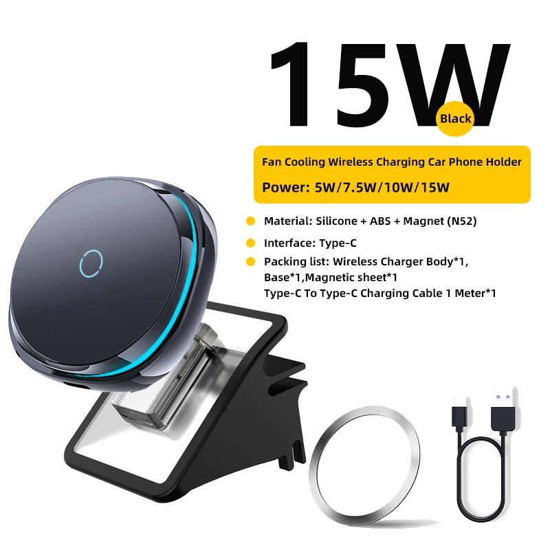 TEEQ Car Phone Holder for Tesla Model Y Juniper Model3 Highland Magnetic Charger Stand Adjustable Extend Mount