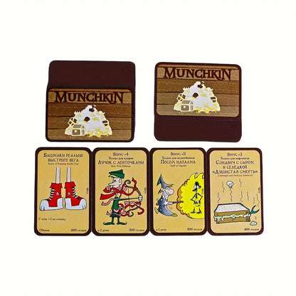 Manchkin, color version. 2nd edition (ru), the city falls asleep "for, card game, holiday gift (a small shade of color)