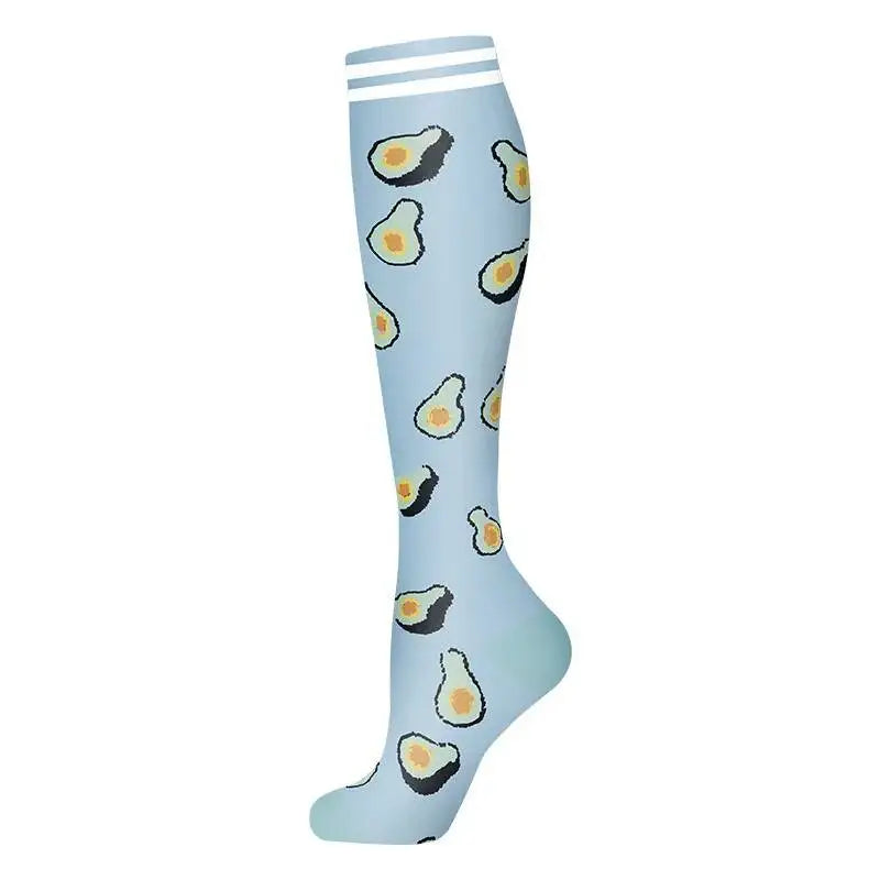 New Compression Socks Varicose Vein Nurse Sports Running Calf Pressure Stockings Protect Bare Feet Support Gradient Pressure