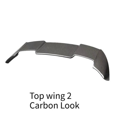 For Toyota Corolla Hatchback 2019-2024 Rear Roof Spoiler Trunk Wing Lip Middle Wing Body kits Diffuser Tail Fin Accessories