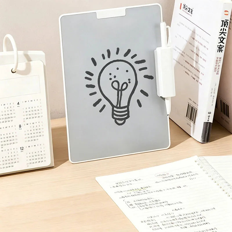 8.5 10.5 15-inches Creative Portable Drawing Board Writing Pen Magnetic Suction Handwriting Graffiti Can Be Wiped Children's Toy