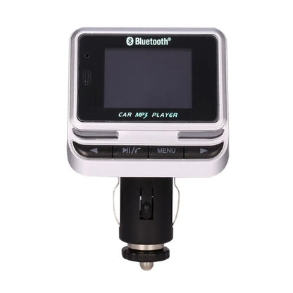 Wireless FM Transmitter Radio Adapter FM12B 1.44 Inch LCD Bluetooth Car MP3 Player Handsfree USB Car Charger Remote Control