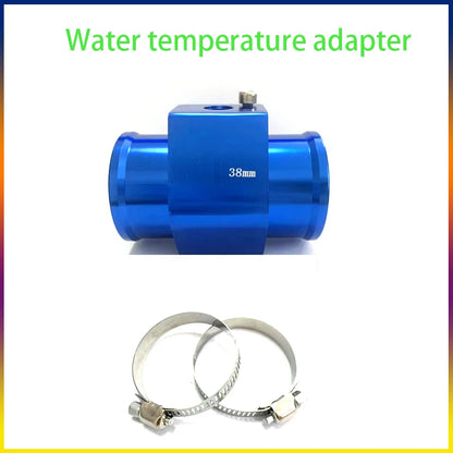 Water Temperature Sensor Head Joint Sensor Radiator Adapter 1/8NPT 12V 24V Digital Water Temperature Gauge Voltmeter