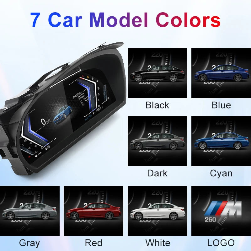 STWEI 2026 New Product Facroy Price Digital LCD Car Dashboard For BMW X3 E83 2004 to 2008 Instrument Cluster Panel Cockpit