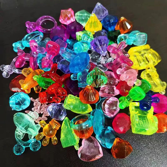 Bulk Pirate Treasure Jewels Gems Party Favors Goodie Bags Bag Kids Vending Machine Toys Regalos Cumpleaños Niños Para Invitados