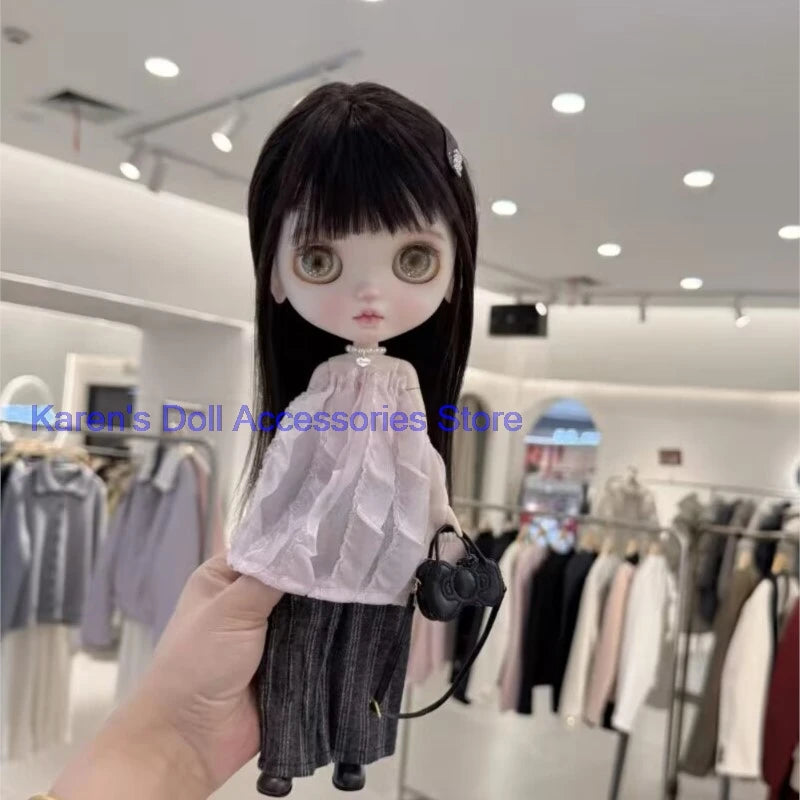 2026 new design 2pcs fashion style tops+pants for landoudou/Blythe(Fit for Lulu,ymy24,Ob22,24,26,zone, Jenny)