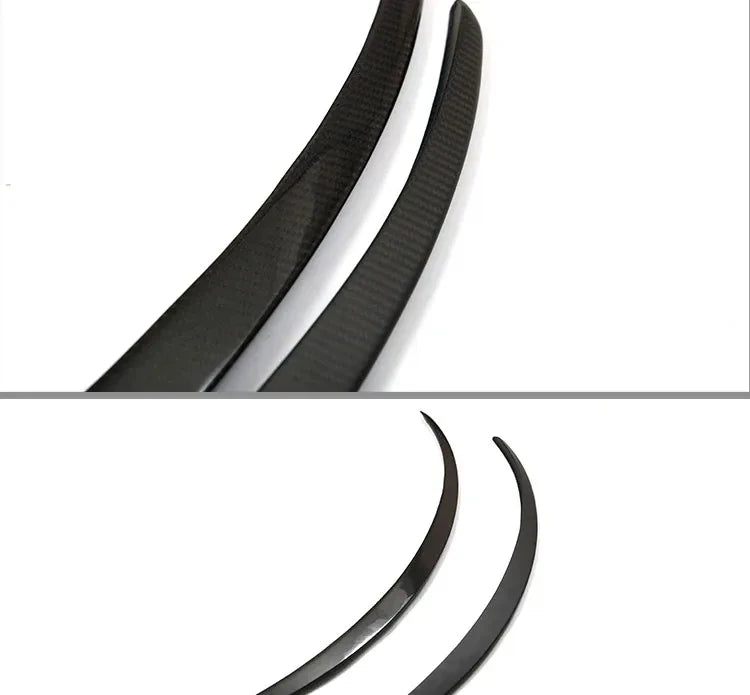 Real Carbon Fiber Spoiler For Tesla Model Y 2024 Trunk Spoilers Model 3 Highland Rear Door Tail Trunk Wings Car Accessories