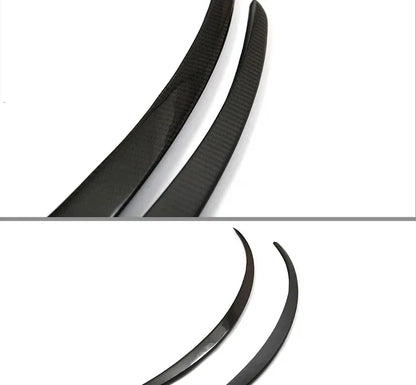 Real Carbon Fiber Spoiler For Tesla Model Y 2024 Trunk Spoilers Model 3 Highland Rear Door Tail Trunk Wings Car Accessories