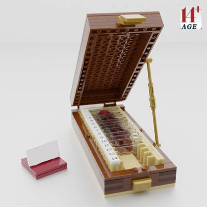 MOC 194pcs Dexter Morgan's Trophies Box nan Perfect Birthday Party Favorite DIY Building Blocks for Kids Christmas Gift Toys