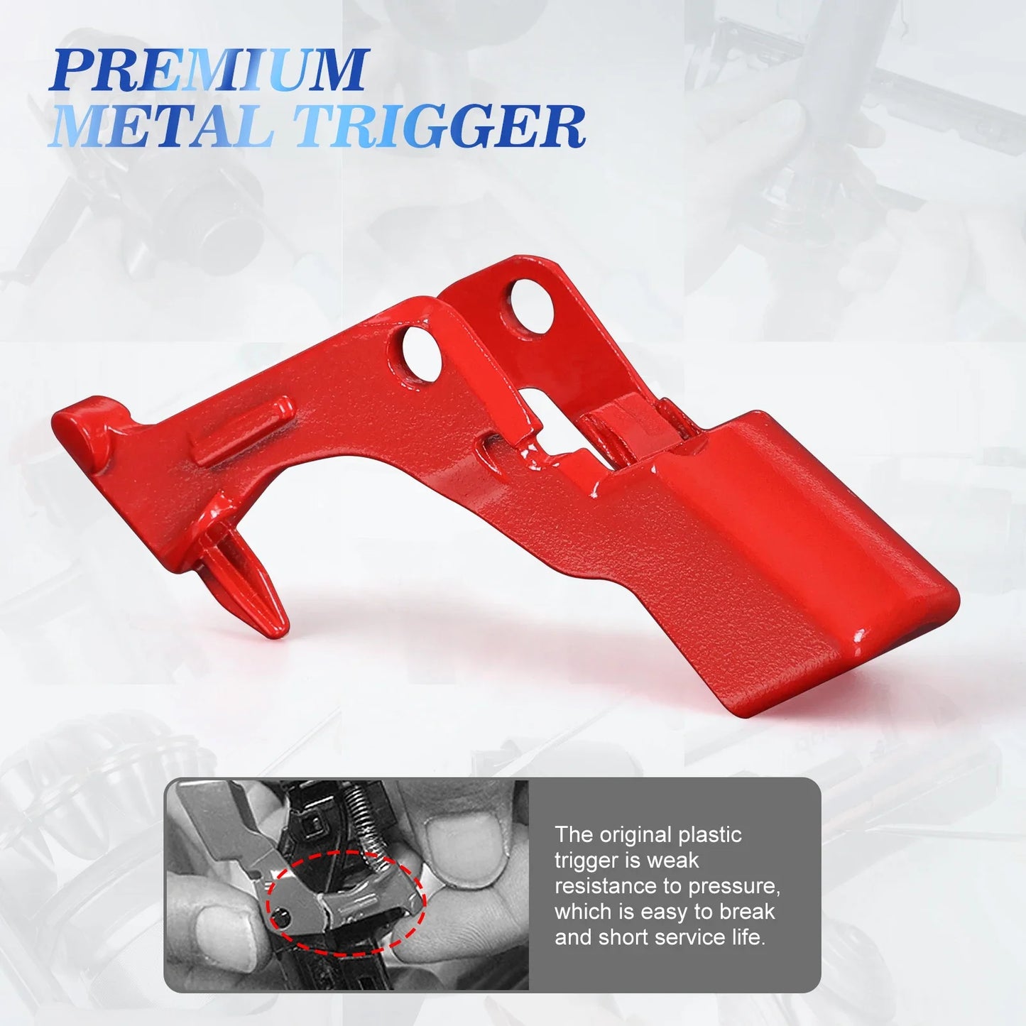Metal Trigger Switch Button for Dyson V10 V11 SV12 SV14 with Full Repair Tools Kit, Power Switch Button replacement