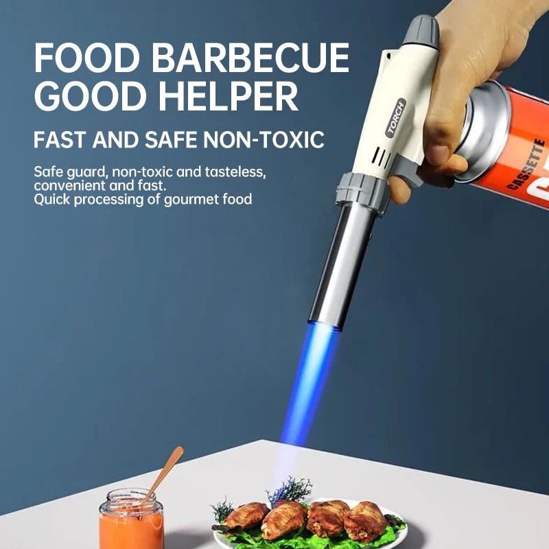 Outdoor Igniter High Temperature Electric Torch Charcoal Lighter Portable Barbecue Gas Burner Barbecue Cooking Heating Tool