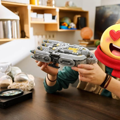 2026 Moc Anzellan Spacecraft Bricks Building Blocks Compatible 701pcs Starship Dispaly Model Birthday Gifts for Adults Toys