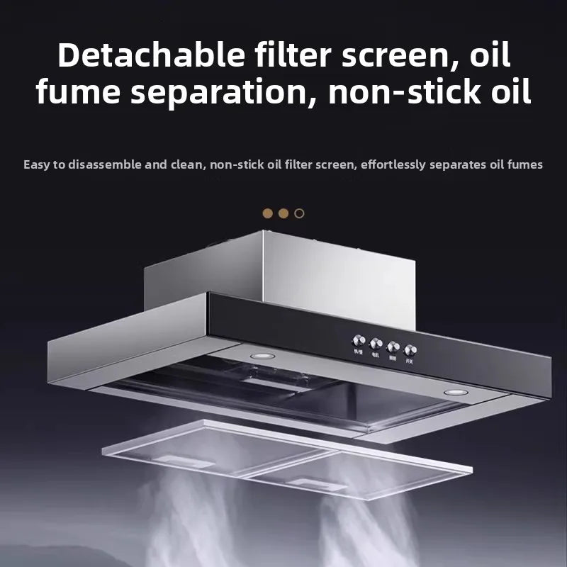 Mini range hood, top-mounted, 500/600mm wide, suitable for small apartments, small rental units.
