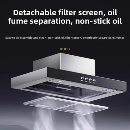 Mini range hood, top-mounted, 500/600mm wide, suitable for small apartments, small rental units.