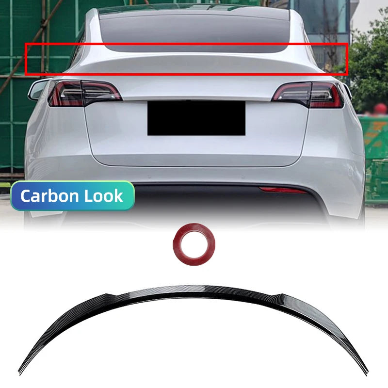 For Tesla Spoiler Model Y 2021-2024 Accessories Rear Spoilers Wings Car Accessories High-performance