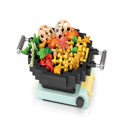 LOZ children's micro-particle building blocks toys and gifts, refrigerator magnet DIY decorative ornaments, model assembly toys