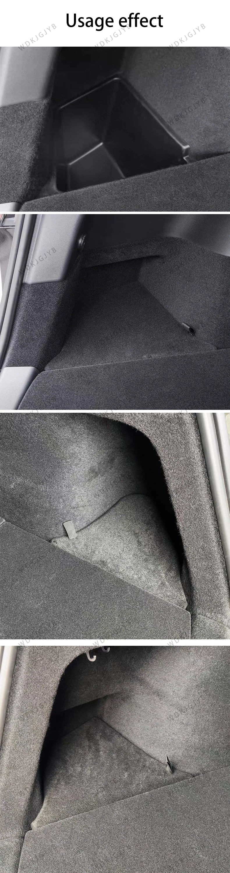 For Tesla New Model YL Launch 2026 Car Trunk Side Storage Box Cover Plate Organizer Car Trunk Side Storage Box Refit Accessories